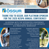 Ossur workshop Flyer